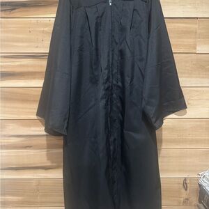 Black Graduation Gown 51"